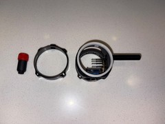 Bow Sight Scope & Rod , 4-Pins, B3 Archery Exact Linx Scope w/Rheostat and Light