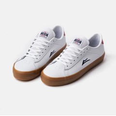 Lakai Shoes Newport – White/Gum Leather