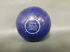 VTG Shot Put Ball Blue Cast Iron 90mm 2.72K Crown Used