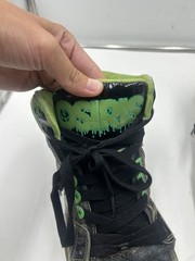RARE Osiris NYC 83 High-Top Skateboarding Shoes Green Slime Men’s Sz 11 *SEE PIC