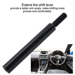 Shift Knob Extender, Aluminum Alloy 5in Shift Knob Extension Manual Gear