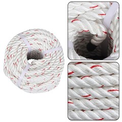 LABLT 5/8 in x 120 feet 3 Strand Braid Polyester Rope Arborist Rope Rigging Line