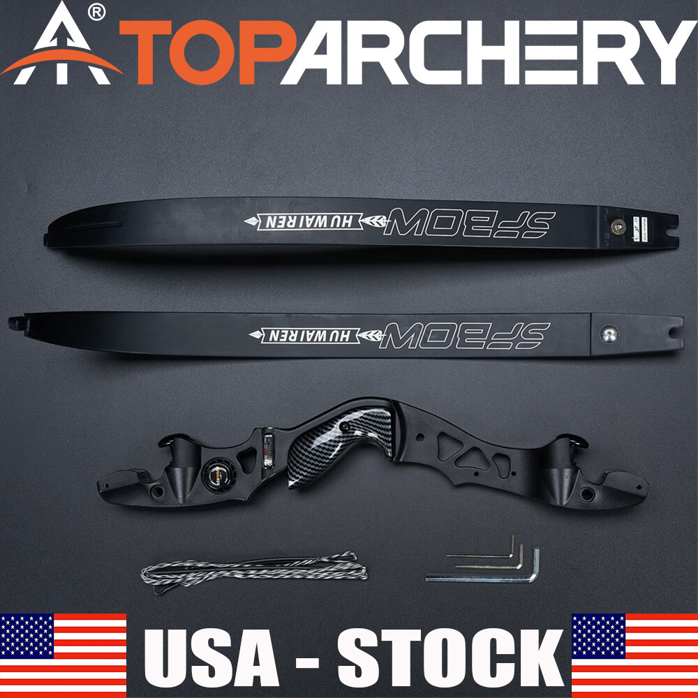 Archery 62″ Takedown ILF Recurve Bow for Right Hand Hunting Competition Athletic