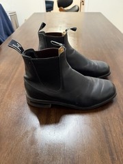 R.M. Williams Black Comfort Boots Oil Resistant Sole US Size 9 Made in Australia