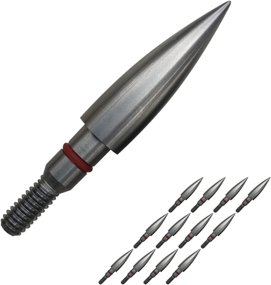 Stainless Steel Archery Field Points,9/32″ 19/64″ 5/16″ 11/32″ Diameter 100/1…