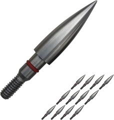 Stainless Steel Archery Field Points,9/32″ 19/64″ 5/16″ 11/32″ Diameter 100/1…