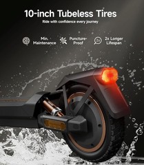 NAVEE GT3 Electric Scooter for Adults, 20MPH, 31 Miles Range,10″ Tires, Commuter