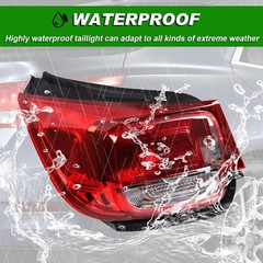 Tail Light Compatible with 2013 2014 2015 Chevy Malibu LT LS Left Driver Side