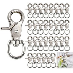 30PCS Trigger Snap Hooks 2.32» x 0.82» Heavy Duty Swivel Snap Hooks Metal C…