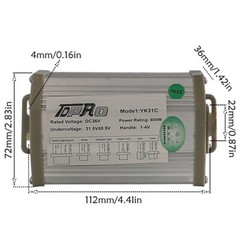 36V 800W Brush Motor kit Controller for Electric Motor Scooter ATV Go kart ebike