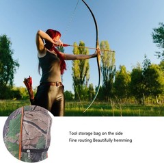 Soft Crossbow Case Archery Bow Carrier Bag + Backpack Straps for Outdoor Hunting
