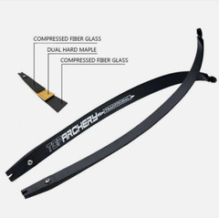 Archery 62″ Hunting ILF Takedown Recurve Bow for Right Hand Competition Hunting