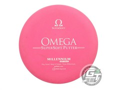 USED Millennium SuperSoft Omega 170g Pink White Stamp Putter Golf Disc