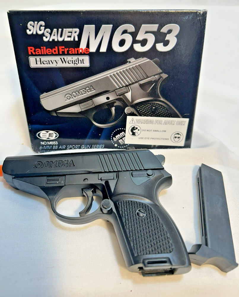 Air Soft Pistol Sig Sauer M653 New In Pack