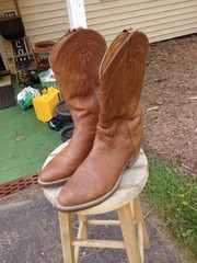 Tony Lama Style 6013 Men’s Brown Leather Western Cowboy Boots Size 12D