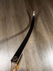 Vintage Bear Recurve Bow Bear Hunter TD 60”-55, With Original Manual