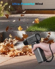 OQTIQ Electric Air Duster-Upgrade 40mm Big Motor for 150000RPM, Compressed Ai…