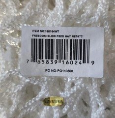 Freedom Slow Feed Hay Net bag 4*3 Formay