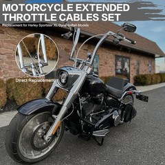 35″ Braided Throttle Idle Cable Kit Stainless Steel Extended Length Throttle …