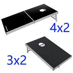 Aluminium Cornhole Pro Two Size Bean Bag Toss Game Set4 x 2FT / 3 x 2FT
