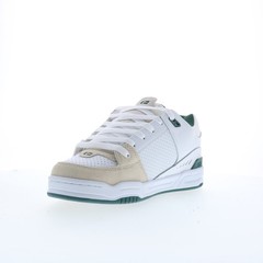 Globe Fusion GBFUS Mens White Leather Lace Up Skate Inspired Sneakers Shoes