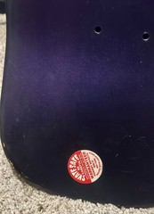 Vintage 1988 Santa Cruz Jason Jessee Sun God Skate Deck -OG Purple Dip NOS