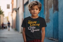 Sassy Classy Little Lassie Fun St. Patricks Day Quote Youth’s T-shirt