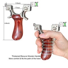Slingshot, Hunting Sling Shot Set for Adults, Professional Stainless Steel Tacti