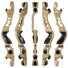 Archery 62″ ILF Takedown Recurve Bow Arrows 25-60lbs Target Hunting Shooting Bow
