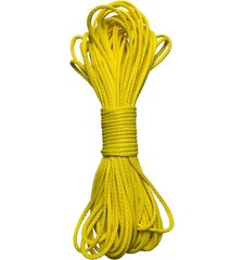 12 Strand Braided Dyneema Rope -3mm 700kg Fracture Strain – 3mmyellow65ft