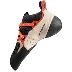 Excellent La Sportiva Solution Women’s Climbing Shoes, White/Lily Orange, W39