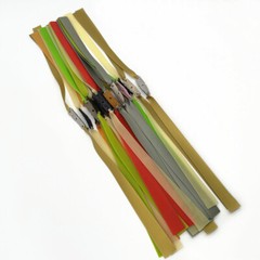 10 Flat Rubber Bands Slingshot Hunting Catapult Replacement Elastic Tapered Band