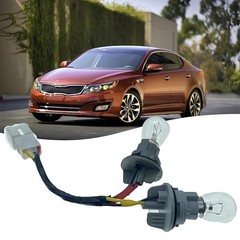 Rear Tail Light Bulb Socket and Wire Harness for Kia Optima 2014 with Bulbs