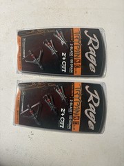 Lot Of 2 -3 Packs- 6 Broadheads Rage Trypan Crossbow 100 grain broadheads