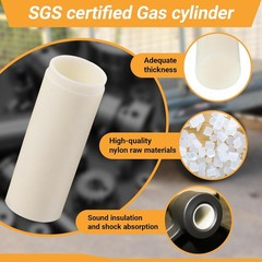 16 Pcs Nylon Trailer Leaf Spring Bushings 9/16″ I. D. x 1-3/4″ Length