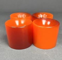 Vintage NOS OJ SLALOM 55mm Skateboard Wheels 70s Sims Hot Juice Pure Road Rider
