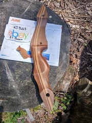 DIY wood warf Archery recurve riser (only)