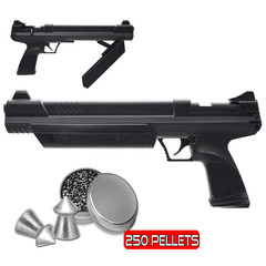 Umarex Strike Point Pump Pneumatic Pellet Air Gun w/ 250 Pellets, .177 / .22 Cal
