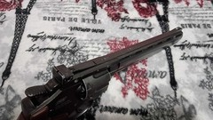 USED ASG 8 Inch Dan Wesson 6MM AIRSOFT revolver with power mod and accessories