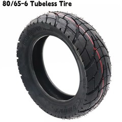 80/65-6 Tire Tubeless fit 10×3 & 255×80 Scooter Varla Mantis Electric Scooter