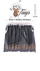 Tonys 3» Archery Vanes Archery All New Super Wave Vane Black 50PK TNYSWVB3343A