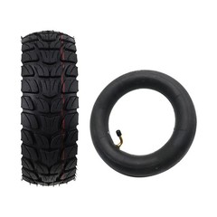 255×80 Tire & 10×2.5 Tube For fit 80/65-6 & 10×3 Bent Valve Stem Apollo Scooter