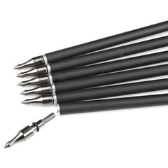 6/12pcs 30″ Carbon Arrows 4″ Flu Flu Feather SP500 Bow Hunt Archery Shoot Target