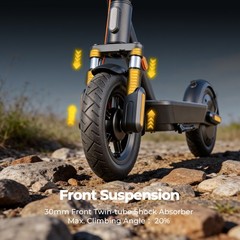 900W ELECTRIC SCOOTER FOR ADULTS 44 MILES RANGE 20MPH DUAL SUSPENSION 12″ TIRES