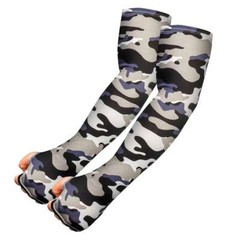UV Protection Cooling Arm Sleeves Women Men Summer Outdoor Sunblock Arm Cover US