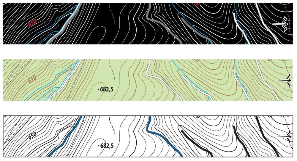 White Water Archery Topo Topographical Map Arrow Wraps 15pc Choose from 3 Colors