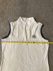 Pikeur Sports 1/4 Button Equestrian Riding Sleeveless Shirt Women’s Size 38