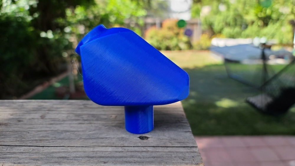 PAINTBALLDNA MICRO GEOFF BOX 17RD PAINTBALL LOADER HOPPER PUMP NEW BLUE