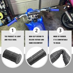 Motorcycle Throttle Assembly,7/8″ Quick Twist Throttle Grips with Throttle Cable