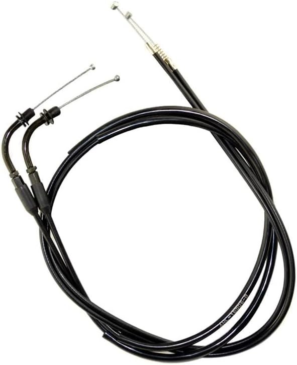 110cm Black Alloy Steel Throttle Cable Wire Compatible with Harley Sportster …